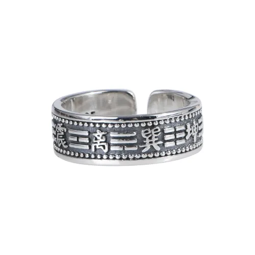 JINLUWANG 925 Sterling Silver Rings Unisex