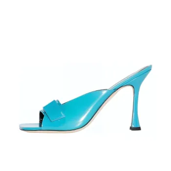 By Far Squared-Toe Stiletto Heel Sandals Women's