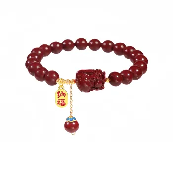 Xifeng Building Cinnabar Bracelets Women's
