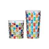 [Style C]Multicolor Woven Cup-Short Style+Tall Style