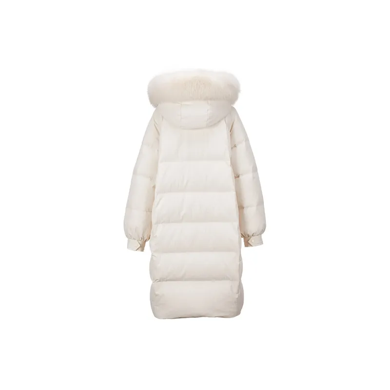 XIANGYING Down Jacket Women's Beige-1