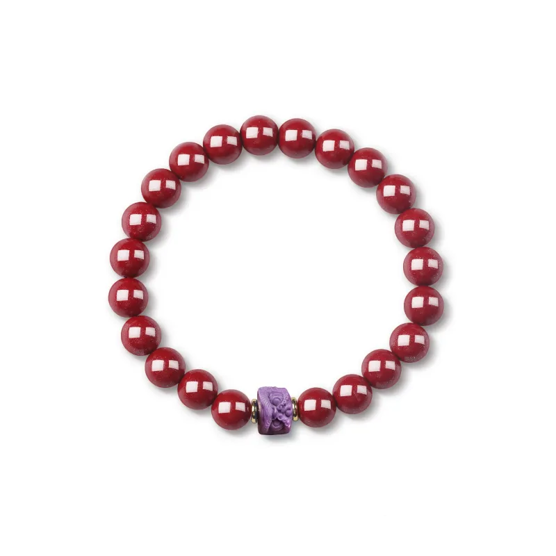EADDA JEWELRY Cinnabar Bracelets Unisex-8