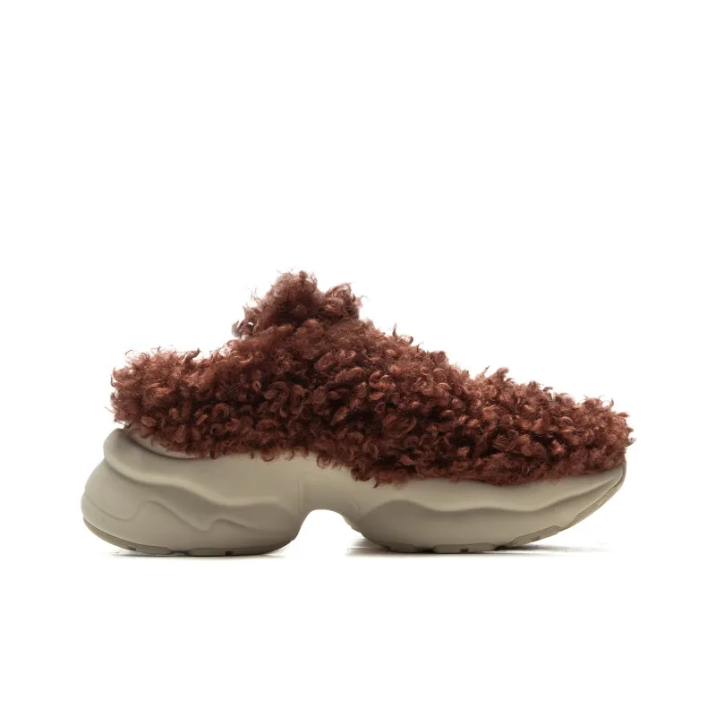 LiNing Anti-Slip Wear-Resistant Low-Top Casual Shoes Women's Red Chestnut Brown-1