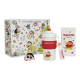 [Crayon Shin-Chan Shopping Bag]Red (Shin-Chan Air Cushion Phone Stand+Cup Cleaning Brush)
