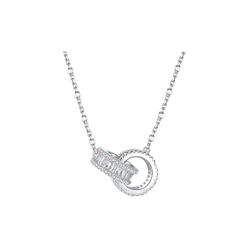 Zhou Jifeng S925 Silver Necklaces Women's Silver-0