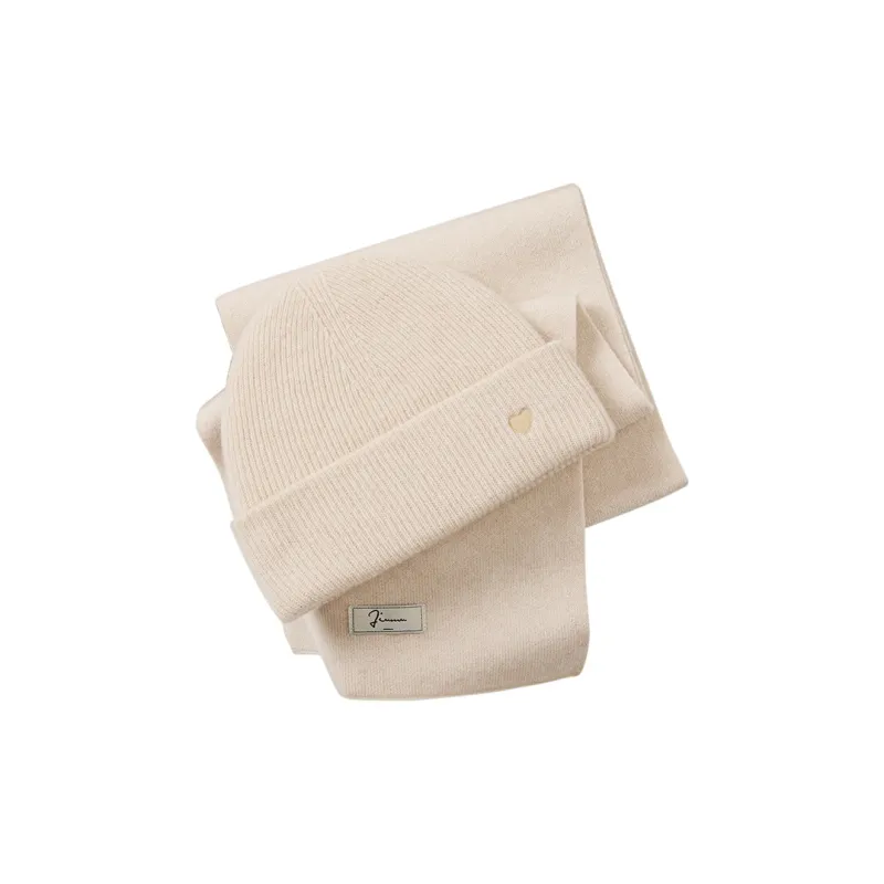 JIUMU Sheep Wool Knit Scarves Women's-3