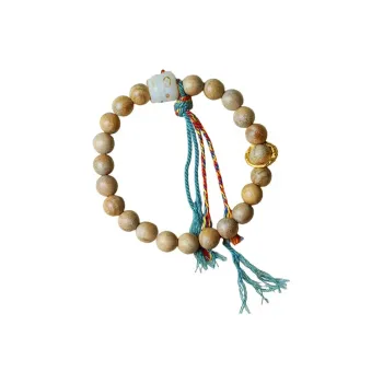Baozhi Milky Agarwood Bracelets Unisex