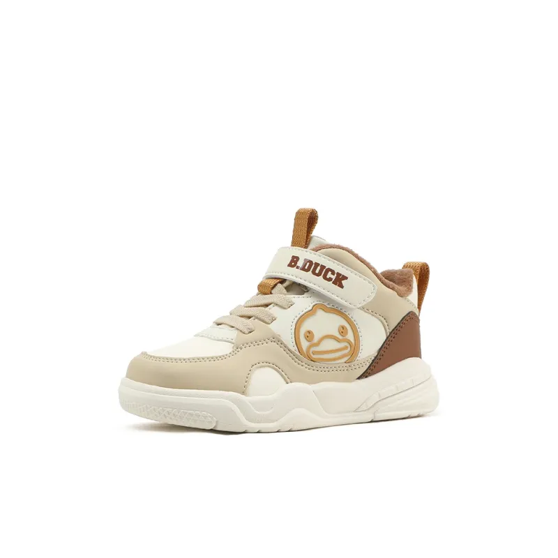 B.Duck Durable Warm High Top Kids' Skateboarding Shoes Children Aged 3 7 Years Old-13