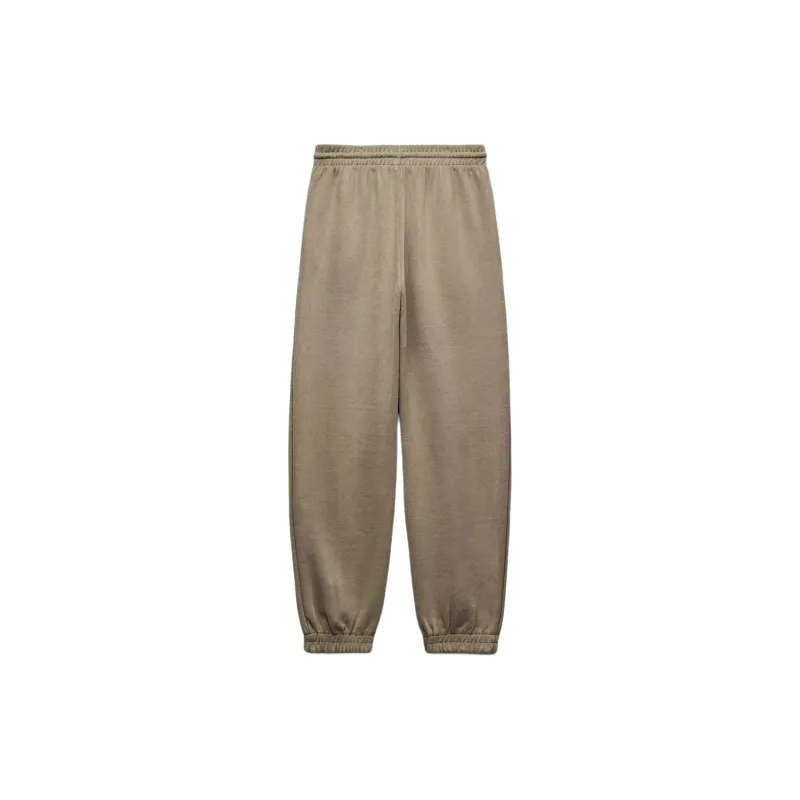 ZARA Casual Pants Women's Light Camel-1