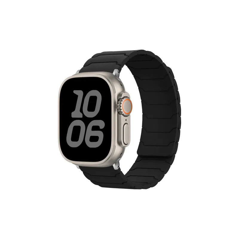 LOVINGCOOL Watch Band Apple Compatibility 46mm Silicone Material-0