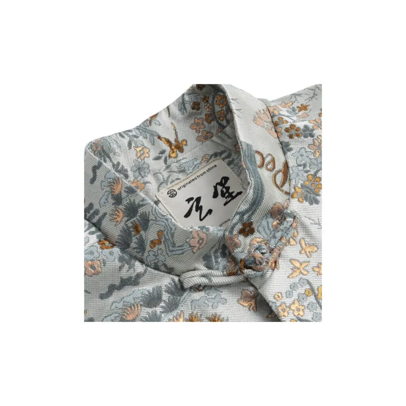 XUANSHENG Jackets Coats Men's Light Blue-2