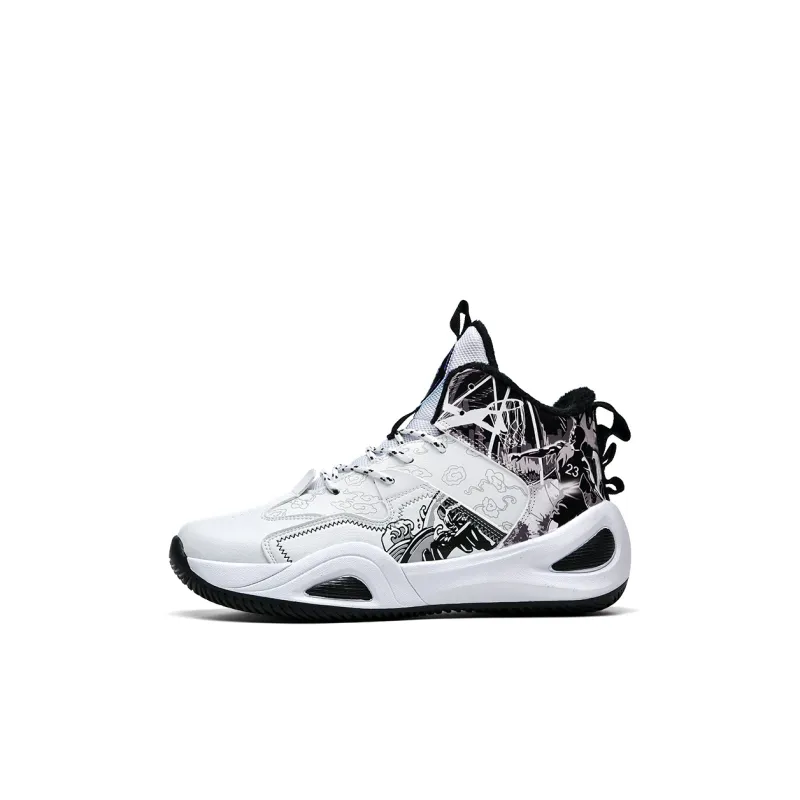 ROBINHOOD Abrasion Resistant Support Children's Basketball Shoes Teenagers-6