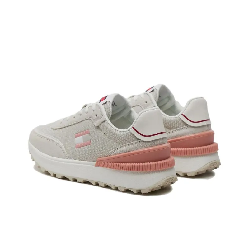 Tommy Hilfiger Zapatillas Low Top Casual Shoes Women's Gray-3