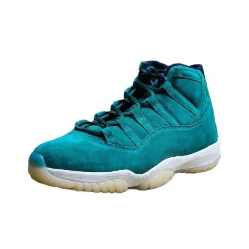 jordan women Air jordan women 11 Anti Slip Wear Resistant Mid Top Youth jordan women Point Lane Unisex Green