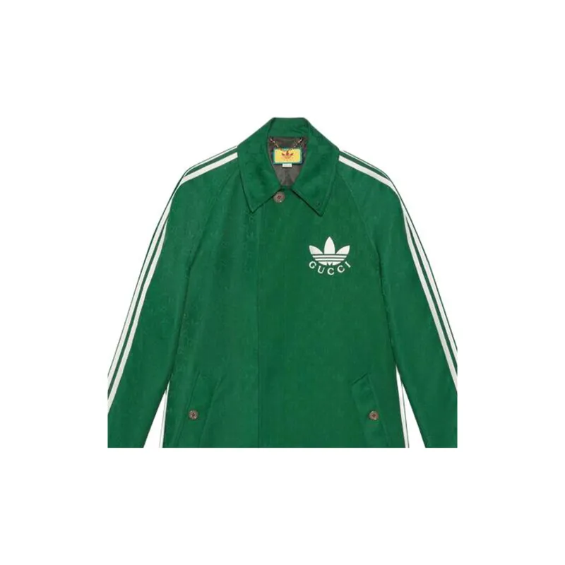 GUCCI x Adidas Originals Coats Men's Green-3