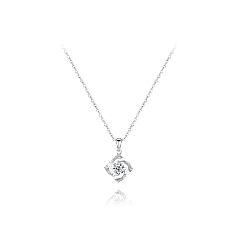BLANK IN BLANK Sterling Silver Necklaces Women's Birthday Bestie Couple Gift For Girl-7