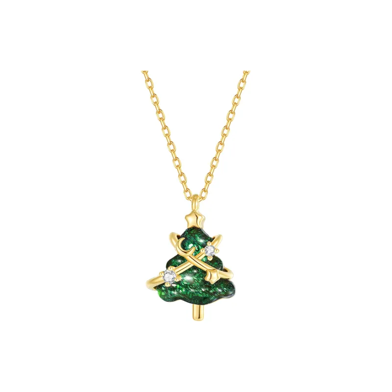 LUCKY ZHY S925 Silver Necklaces Women's-6