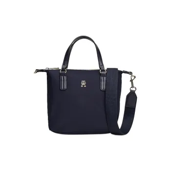 Tommy Hilfiger Polyester Shoulder Bag Crossbody Bag Handbag Small Size Women's Space Blue