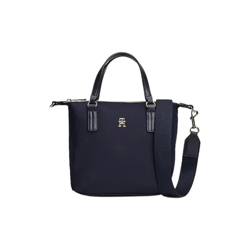 Tommy Hilfiger Polyester Shoulder Bag Crossbody Bag Handbag Small Size Women's Space Blue