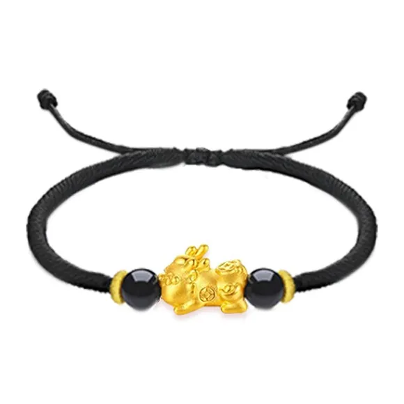 9i Gold Bracelet Unisex-3