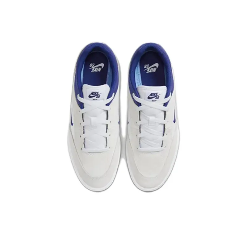 Nike Sb Malor White Deep Royal Blue-2