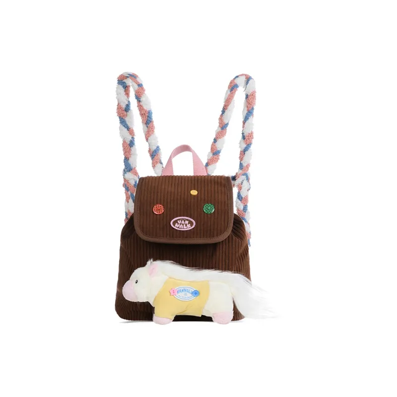 VANWALK Farm Series Polyester Backpack Large Size Women's Multicolor-12