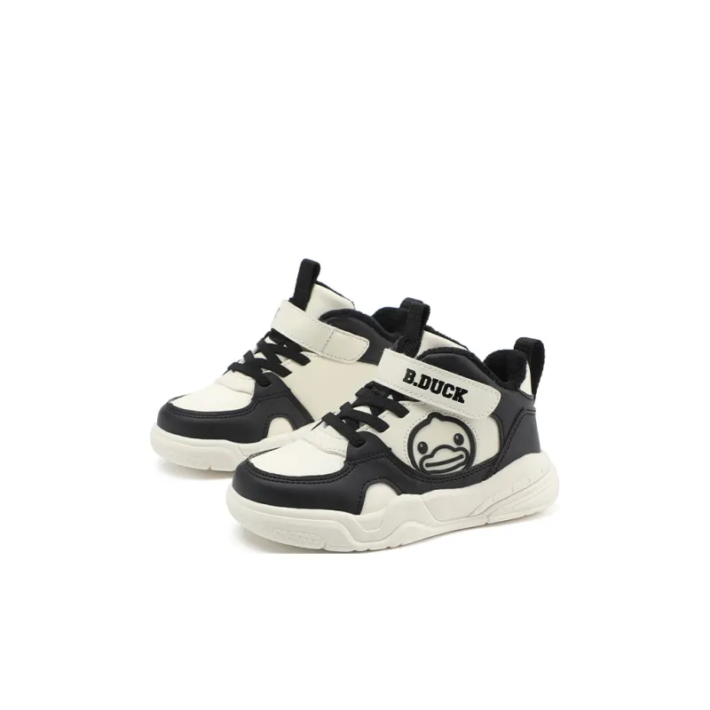 B.Duck Durable Warm High Top Kids' Skateboarding Shoes Children Aged 3 7 Years Old-2