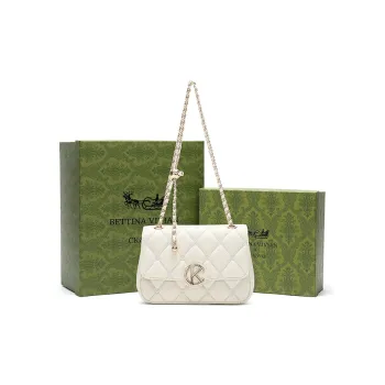 BETTINA VIVIAN PU Crossbody Bag Regular Women's Ecru