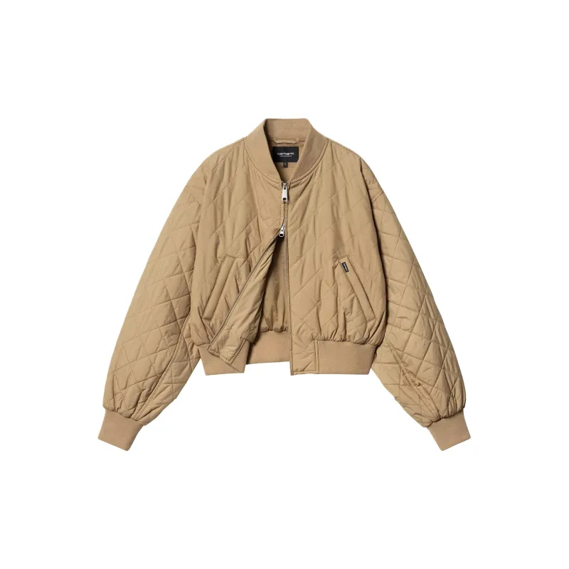 Carhartt WIP FW24 W' Selma Liner Jacket Women's Peanut Butter Color-2