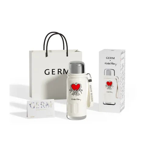 Germ x Keith Haring Practical Water Cup With High Aesthetic Value 580ml Gift Box Set