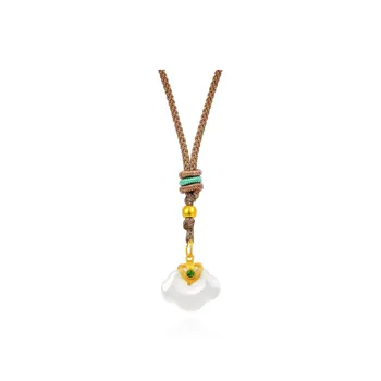 Chongqing Gold Store Chalcedony Necklaces Women's