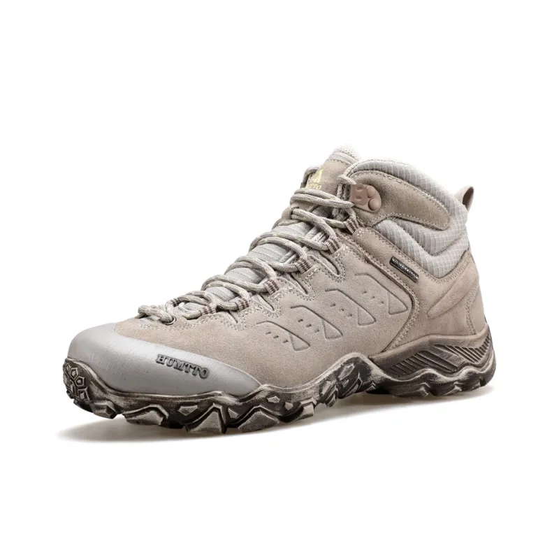 HUMTTO Coverage Support Rebound High Top Hiking Shoes Women's Wind Sand Yellow-1