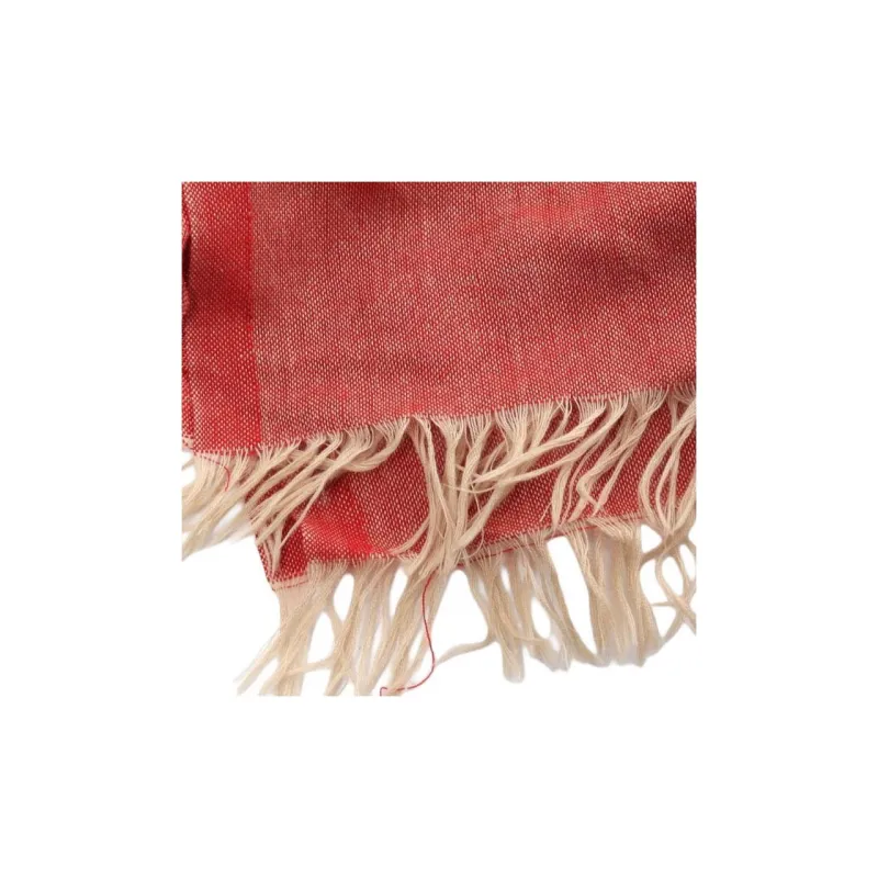 CHANEL Cashmere Shawls Women's Red-2