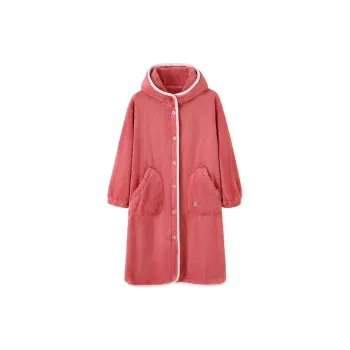 MADALLO Bath Robes Women's Watermelon Red