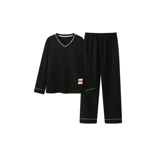 Follow The United States Pajama Set Women's Black