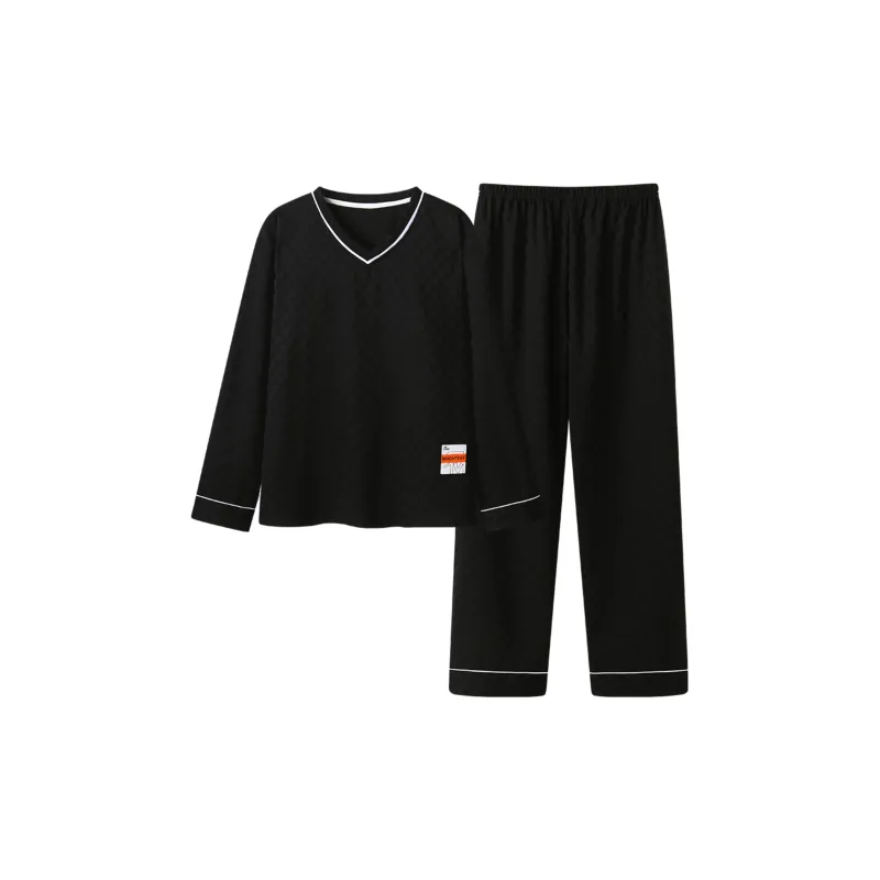 Follow The United States Pajama Set Women's Black-0