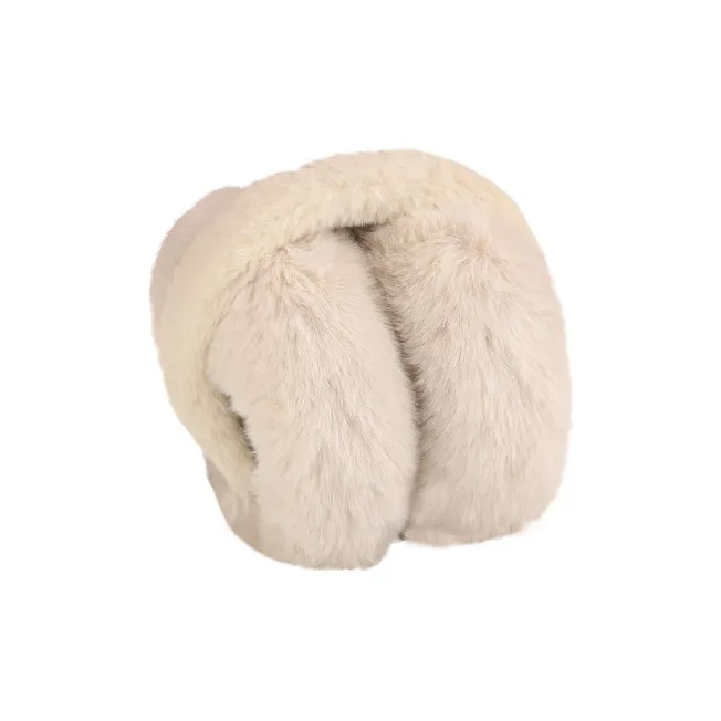 15 MINS Acrylic Earmuffs Unisex Beige Leather Pink Pink Black Coffee Gray-0