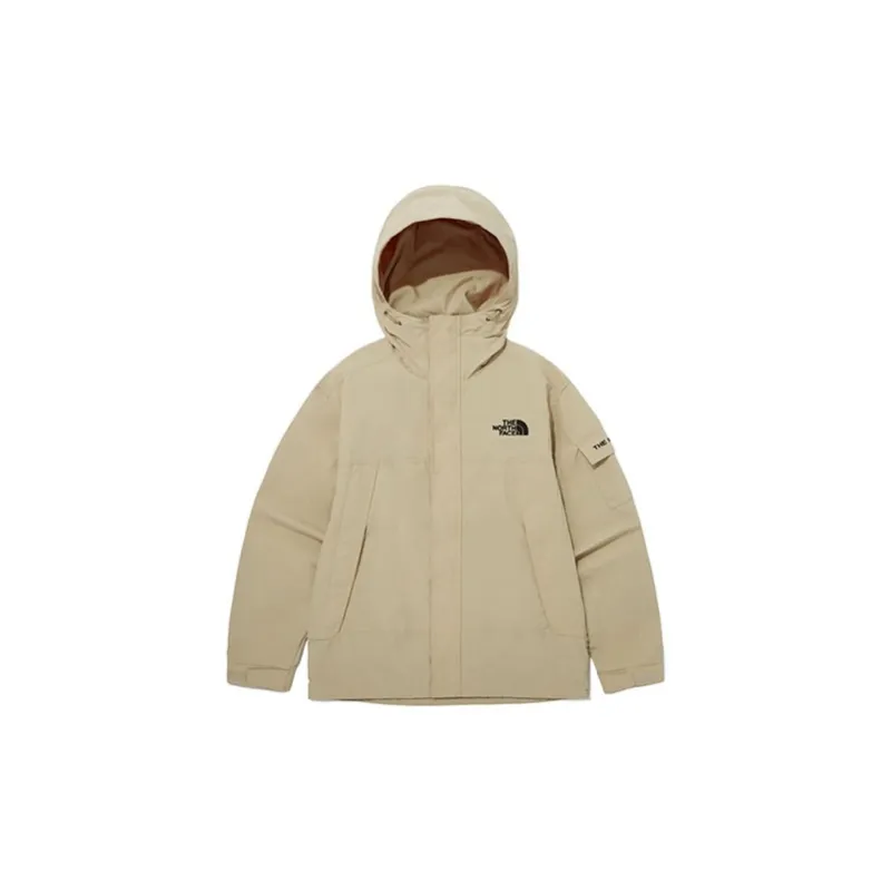 THE NORTH FACE Jackets Coats Men's Khaki With Necklace-1