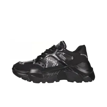 VERSACE JEANS COUTURE Low Top Casual Shoes Men's Black