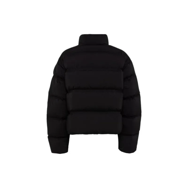Alexander Wang Logo Printed Zip Up Puffer Jacket-1