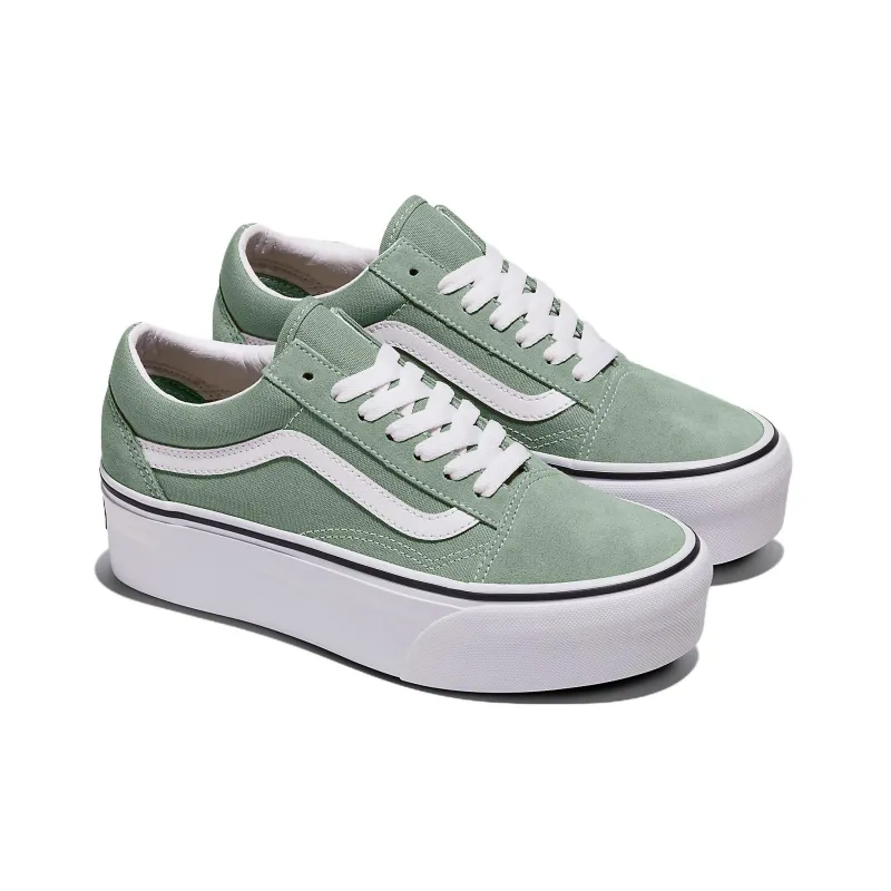 Old Skool Vans Stackform 'Olive'-1