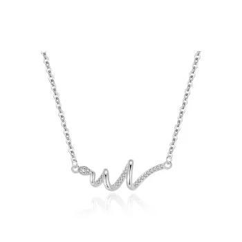 Chongqing Gold Store S925 Silver Necklaces Unisex