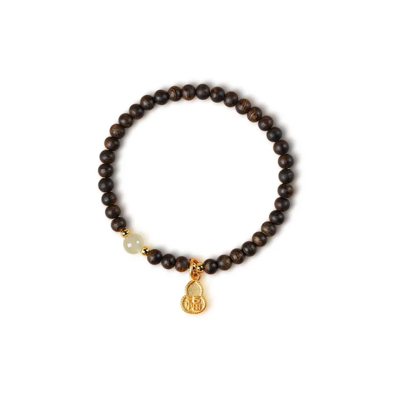 FANGYUANXIAOFU Fragrance Enhancer, Agarwood Bracelets Women's-0