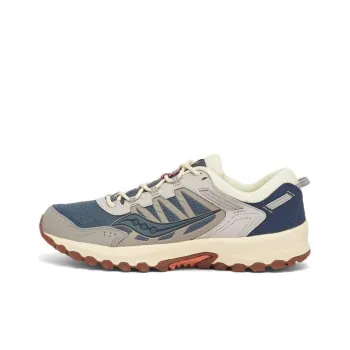 Saucony GRID PEAK Anti Slip Wear Resistant Low Top Casual Shoes Unisex Marine Blue