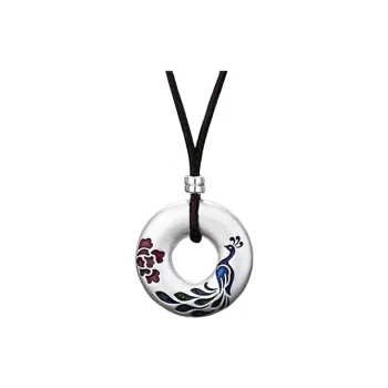 CUTE DAME S999 Sterling Silver Necklaces Women's Silver