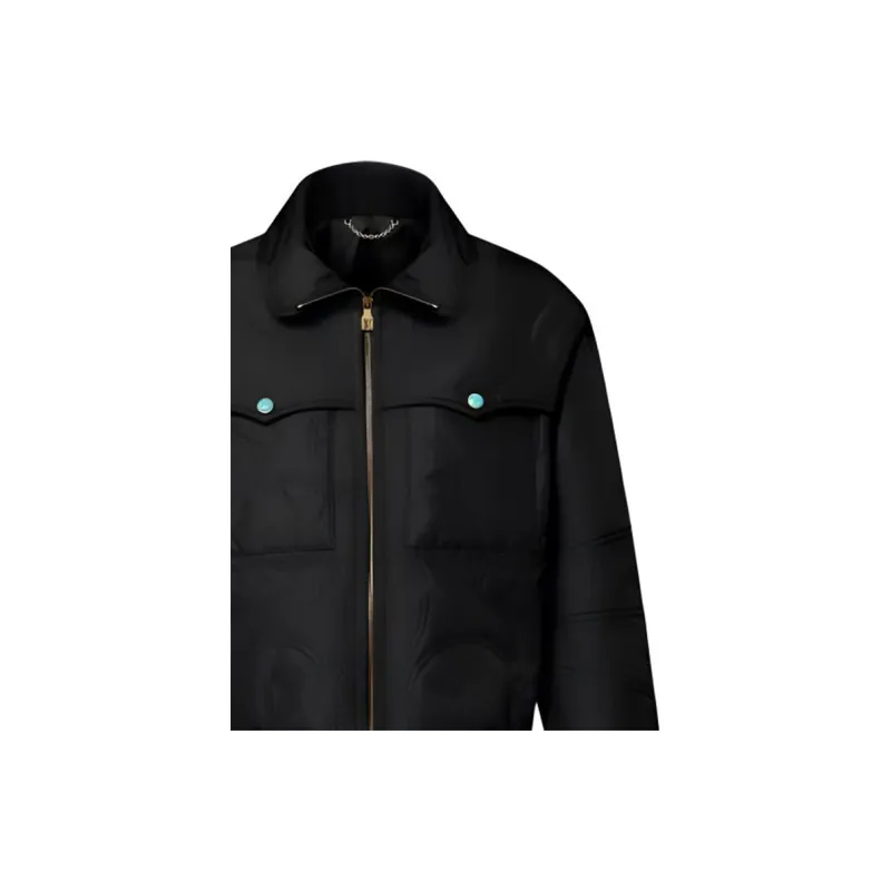 LOUIS VUITTON Quilted Overshirt-4