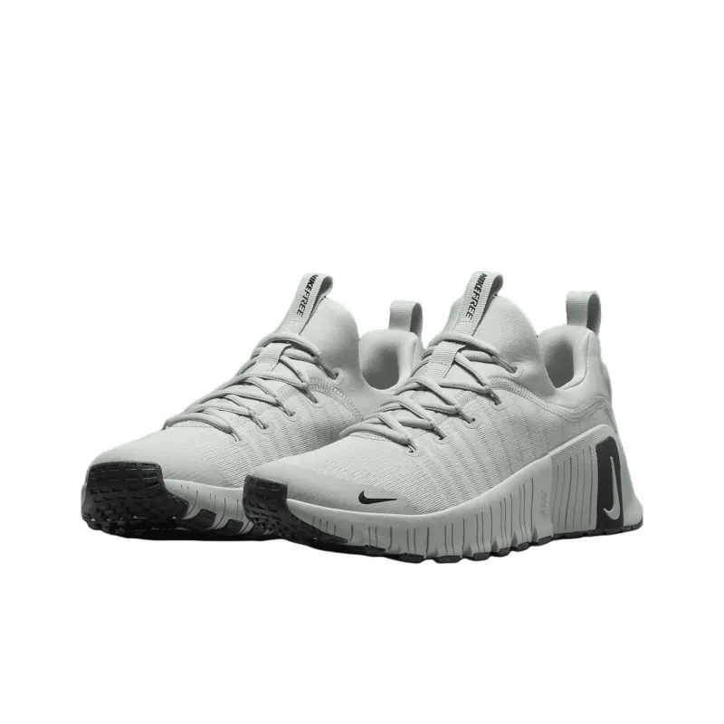 Nike Free Metcon 6 Anti Slip Wear Resistant Low Top Training Shoes Women's Light Gray-2