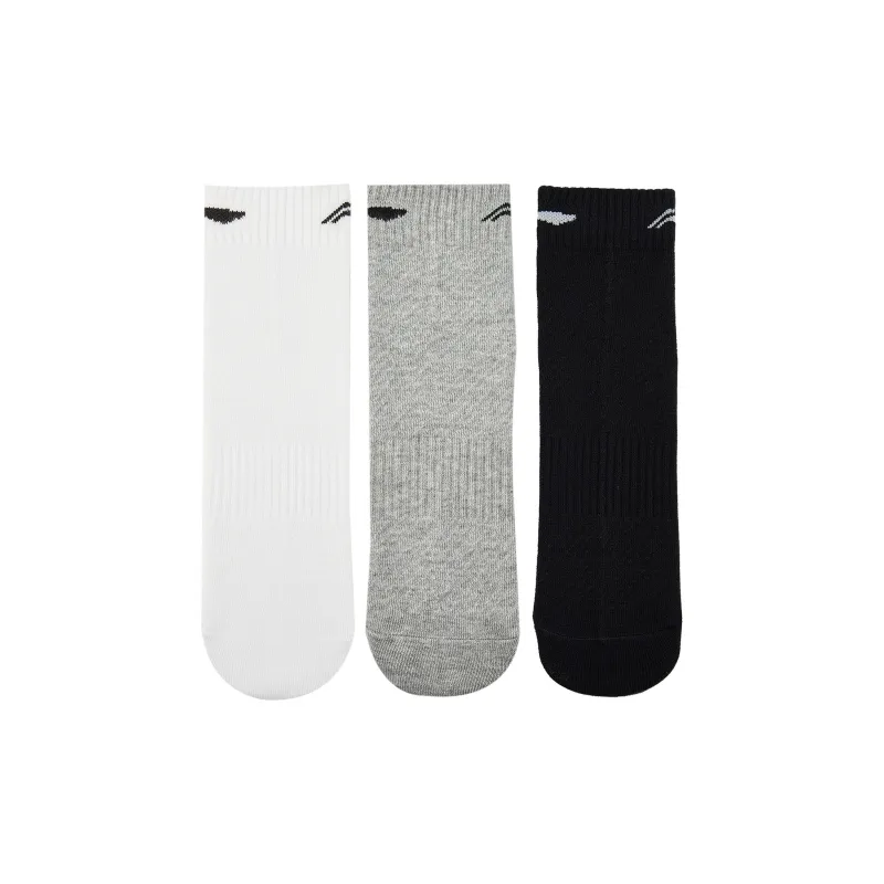LiNing Fitness Series Ankle Socks Unisex 3 Pack-3