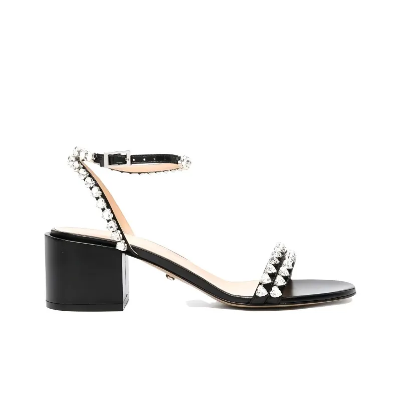 MACH & MACH Audrey 55mm Leather Sandals-1