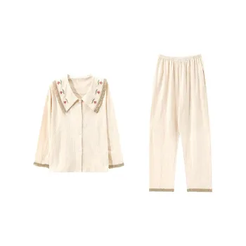 Ordifen Pajama Set Women's Soft White